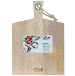 5five Placas Calefactoras Y Tablas De Cortar>Tabla De Cocina C/Mango 38x26.5Cm