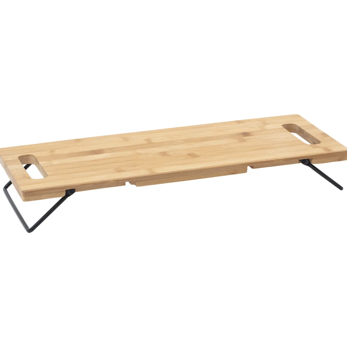 Degustación>Tabla para aperitivos con patas beige de bambú