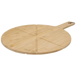 Placas Calefactoras Y Tablas De Cortar>Tabla P/Pizzas Red. Hecha De Bambú 37Cm