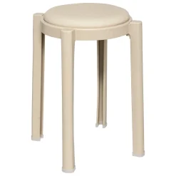 5five Sillas, Sillones Y Bancos>Taburete apilable PLASTA beige