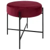 atmosphera Puff Y Banquitos>Taburete Arty Violeta De Terciopelo