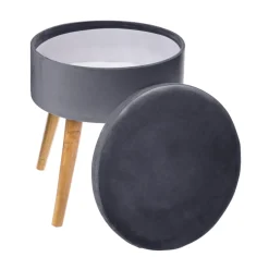 atmosphera Puff Y Banquitos|Estilo Contemporaneo>Taburete Con Almacenamiento 38x38x44