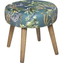 atmosphera Puff Y Banquitos>Taburete Jungle Sango 41x40Cm