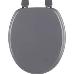 5five Accesorios De Baño>Tapa De Inodoro De Madera Luxe Gris