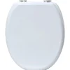 Accesorios De Baño>Tapa Inodoro Mdf C/Bisagras De Plástico