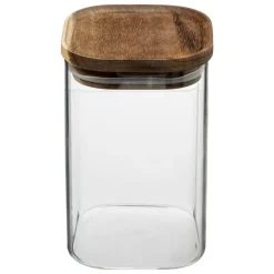 5five Cajas Y Frascos>Tarro De Vidrio C/Tapa Acacia 1L