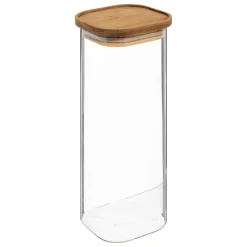 Cajas Y Frascos>Tarro De Vidrio C/Tapa Acacia 2L