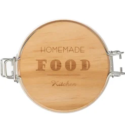 Cajas Y Frascos>Tarro De Vidrio C/Tapa Hermética 0.5L