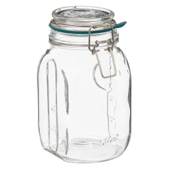 Cajas Y Frascos>Tarro De Vidrio Tapa Hermética 1L