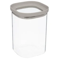 5five Cajas Y Frascos>Tarro HERMET beige de vidrio 1l