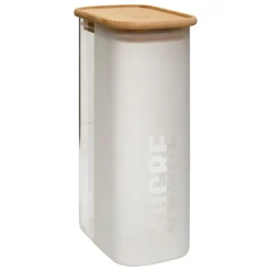 5five Cajas Y Frascos>Tarro para azúcar de vidrio y bambú 16cl