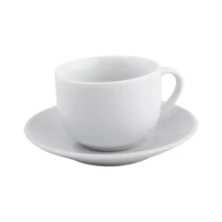 Tazas Y Tazones>Taza De Café Con Plato Blanco 90Cc