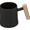 secret d'gourmet Tazas Y Tazones>Taza De Fayenza Tribecart Negra 37Cl