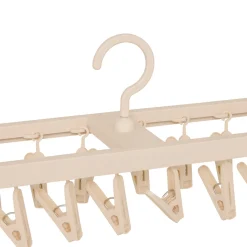 5five Tendederos Y Tablas De Planchar>Tendedero con pinzas beige