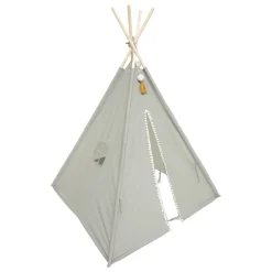 Niños Mobiliario>Tienda Tipi Azul Pompones 120x120x160Cm