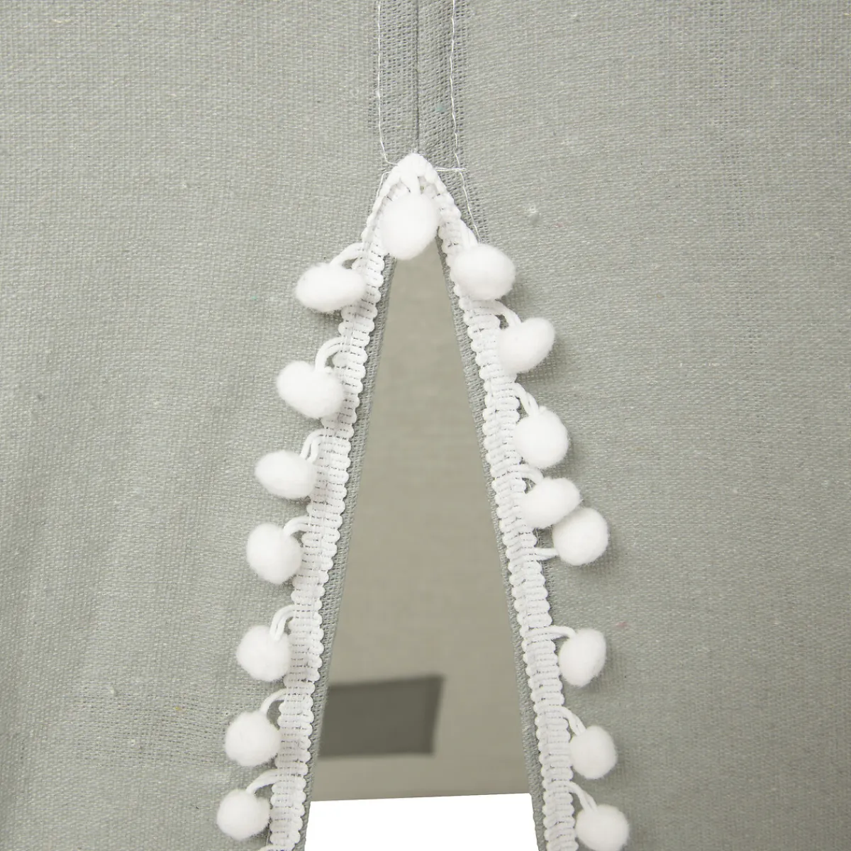 Niños Mobiliario>Tienda Tipi Azul Pompones 120x120x160Cm