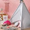 Niños atmosphera4kids Mobiliario>Tienda Tipi Gris P/Niños 120x160x120Cm