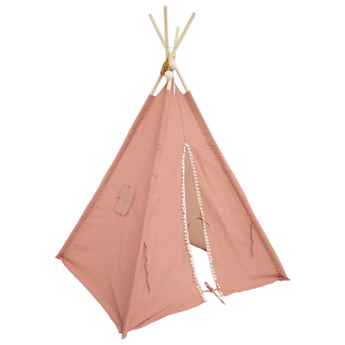 Niños Mobiliario>Tienda Tipi Rosa 120x120x160Cm