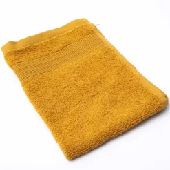 atmosphera Toallas De Baño>Toalla amarilla TIMELESS 30x50cm