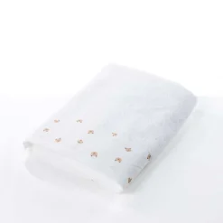 Niños Téxtil>Toalla de baño blanca de algodón 70x140cm