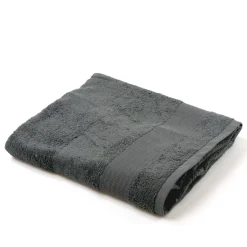 atmosphera Toallas De Baño>Toalla sábana gris oscuro TIMELESS 100x150Cm