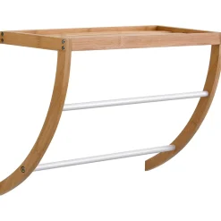 Toalleros>Toallero De Pared C/2 Barras 1 Estante