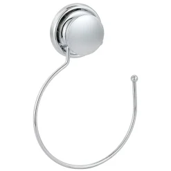 Toalleros>Toallero Redondo Metálico Con Ventosa