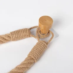 Toalleros>Toallero/portarrollos de baño color natural