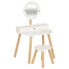 Niños atmosphera4kids Mobiliario>Tocador BELLA blanco de madera de pino