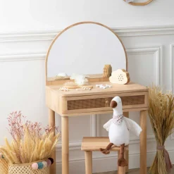 Niños atmosphera4kids Mobiliario>Tocador C/Taburete Campagne 55x35x100Cm