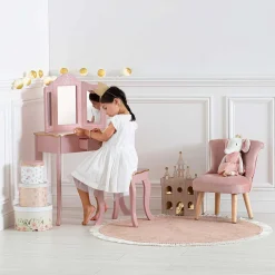 Niños atmosphera4kids Mobiliario>Tocador Kids C/Taburete 59.5x29x98.5Cm