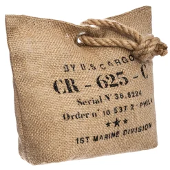 atmosphera Accesorios|Estilo Industrial>Tope De Puertas De Yute 25x10x19Cm