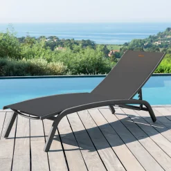 hespéride Tumbonas>Tumbona BONAO gris antracite