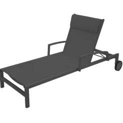 hespéride Tumbonas>Tumbona OCALA gris antracite y graphite