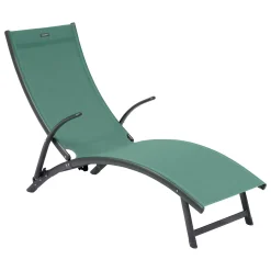 hespéride Tumbonas>Tumbona SAMBA verde oliva y graphite