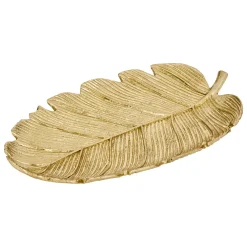atmosphera Accesorios>Vacíabolsillos en forma de hoja BELLI dorado 25cm