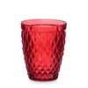 Copas>Vaso De Agua Diamante Rojo 25cl