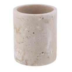 Accesorios De Lavabo>Vaso De Lavabo Efecto Mármol Beige