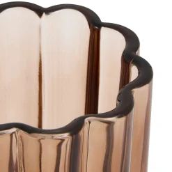 5five Accesorios De Lavabo>Vaso de lavabo FLOREA marrón de vidrio