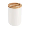 Accesorios De Lavabo>Vaso Porta Cepillos De Dientes De Bambú
