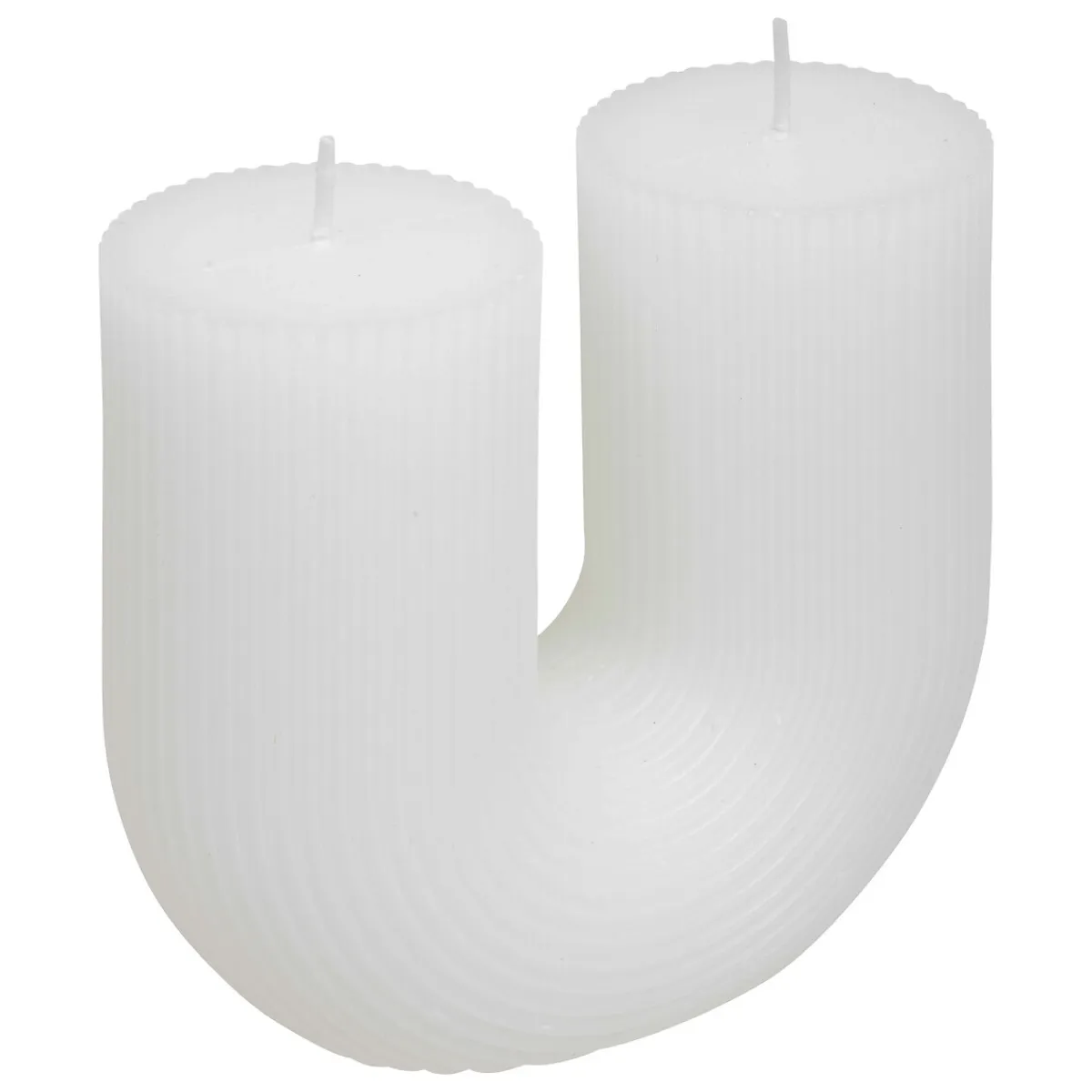 atmosphera Velas>Vela Blanca Forma De U