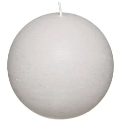 atmosphera Velas>Vela Bola Rústica Gris Pardo 10Cm