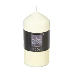 atmosphera Velas>Vela Cilíndrica Marfil Básica 6.8x14Cm