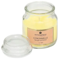 atmosphera Velas>Vela de citronela en envace de vidrio 70gr