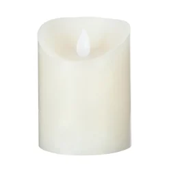 atmosphera Velas>Vela Led Blanca 7.5x10Cm