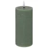 atmosphera Velas>Vela Led Cilíndrica Molia Verde 17.5cm