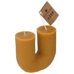 atmosphera Velas>Vela Mostaza Forma De U