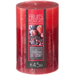 atmosphera Velas>Vela Perfumada Aroma Frutos Rojos 7x10Cm