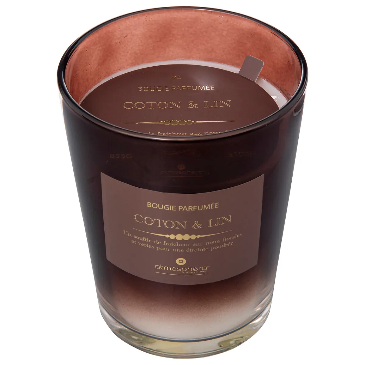 atmosphera Velas>Vela Perfumada Frasco De Vidrio 855g