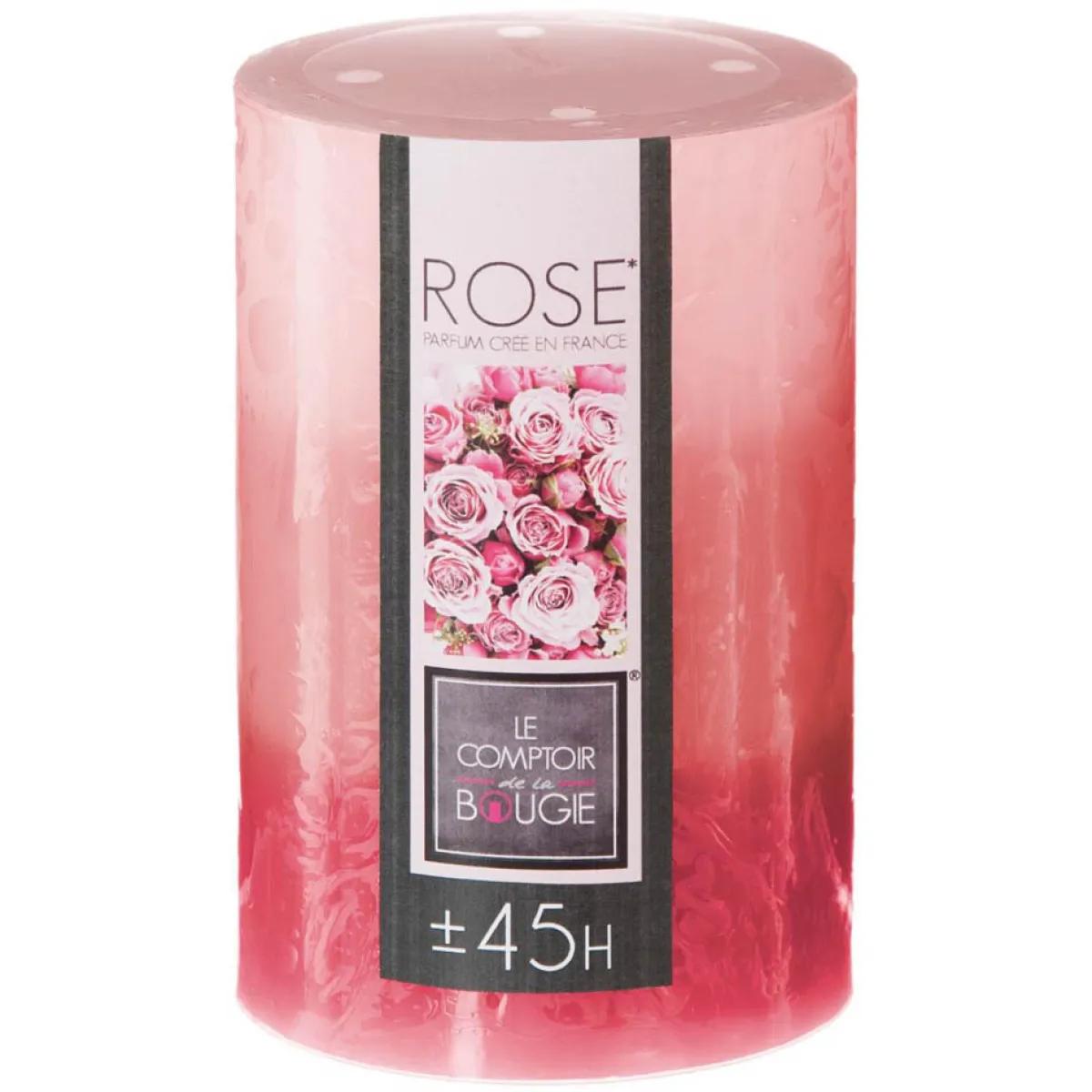 atmosphera Velas>Vela Perfumada Tricolor Rosa 7x10Cm